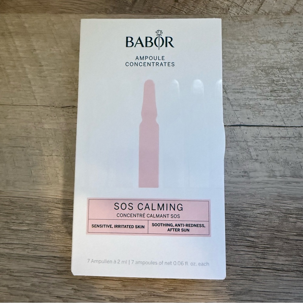 SOS Calming Ampoule Concentrates